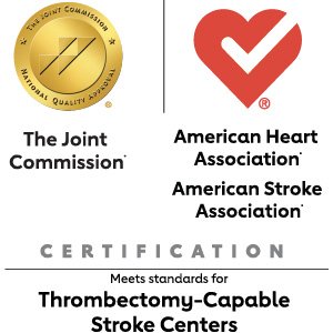 Thrombectomy-Capable Stroke Center (TSC) Certification from The Joint Commission, 