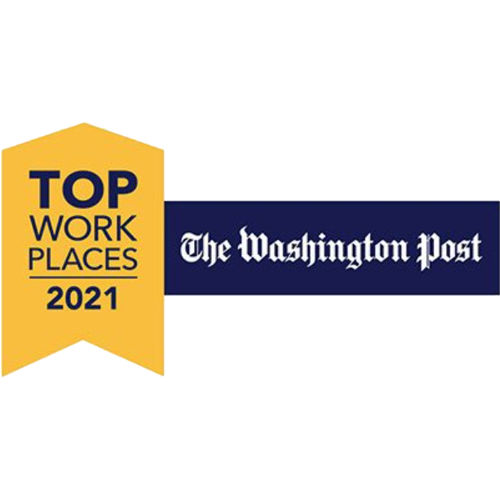 2021 Washington Post Top Workplace Award