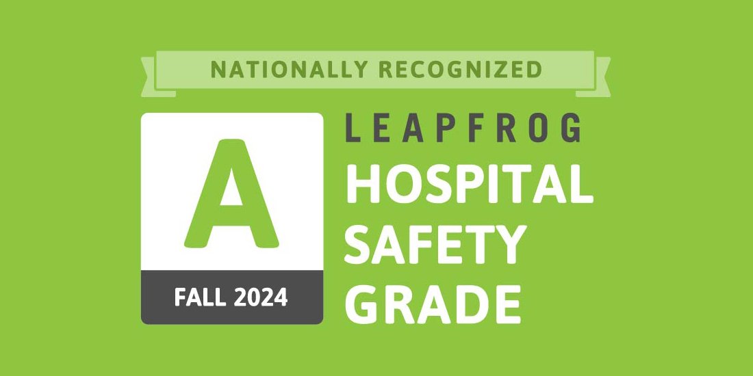 White Oak Medical Center earned an “A” Hospital Safety Grade for the 4th consecutive rating period from The Leapfrog Group