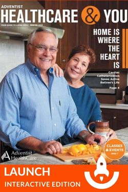 Adventist HealthCare & You Magazine Winter 2020 Digital Edition