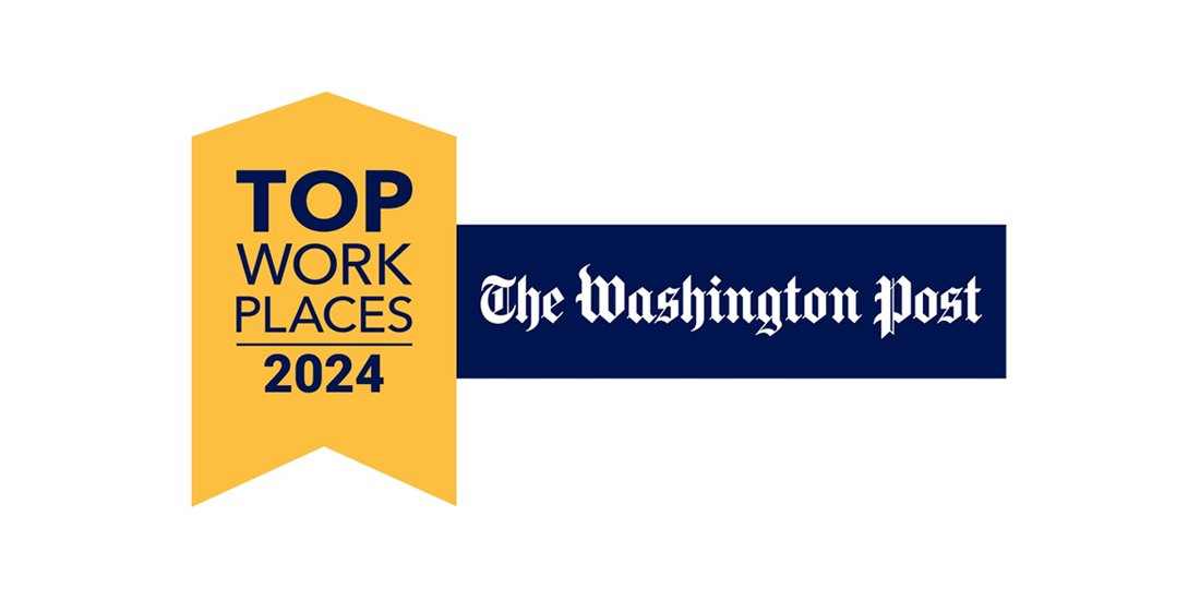 Named a 2024 Washington Post Top Workplace